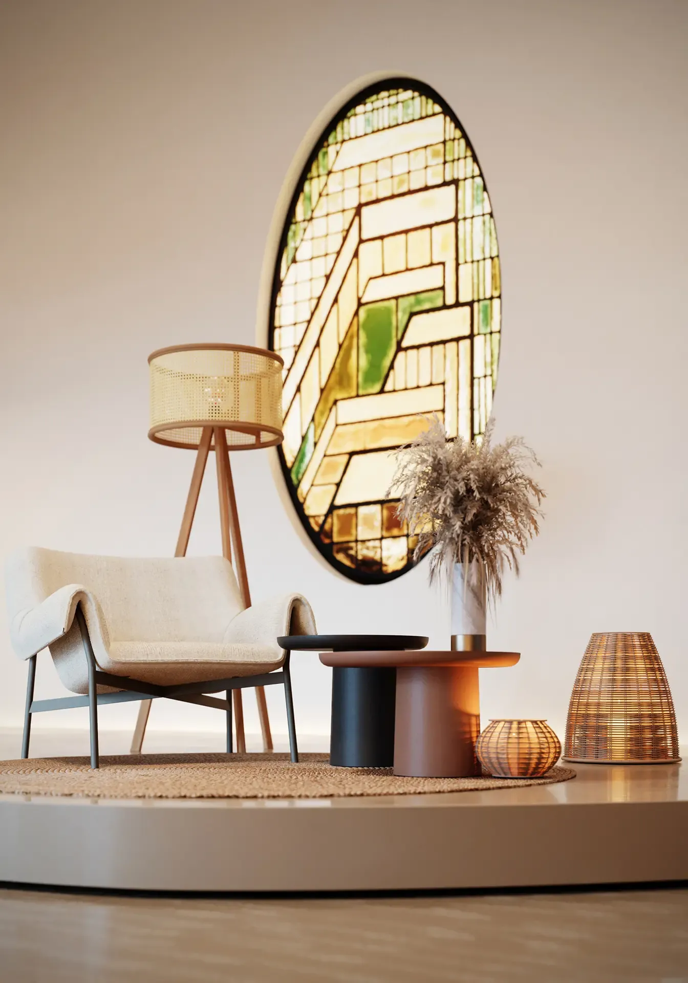 The retail space of Europa 18 building